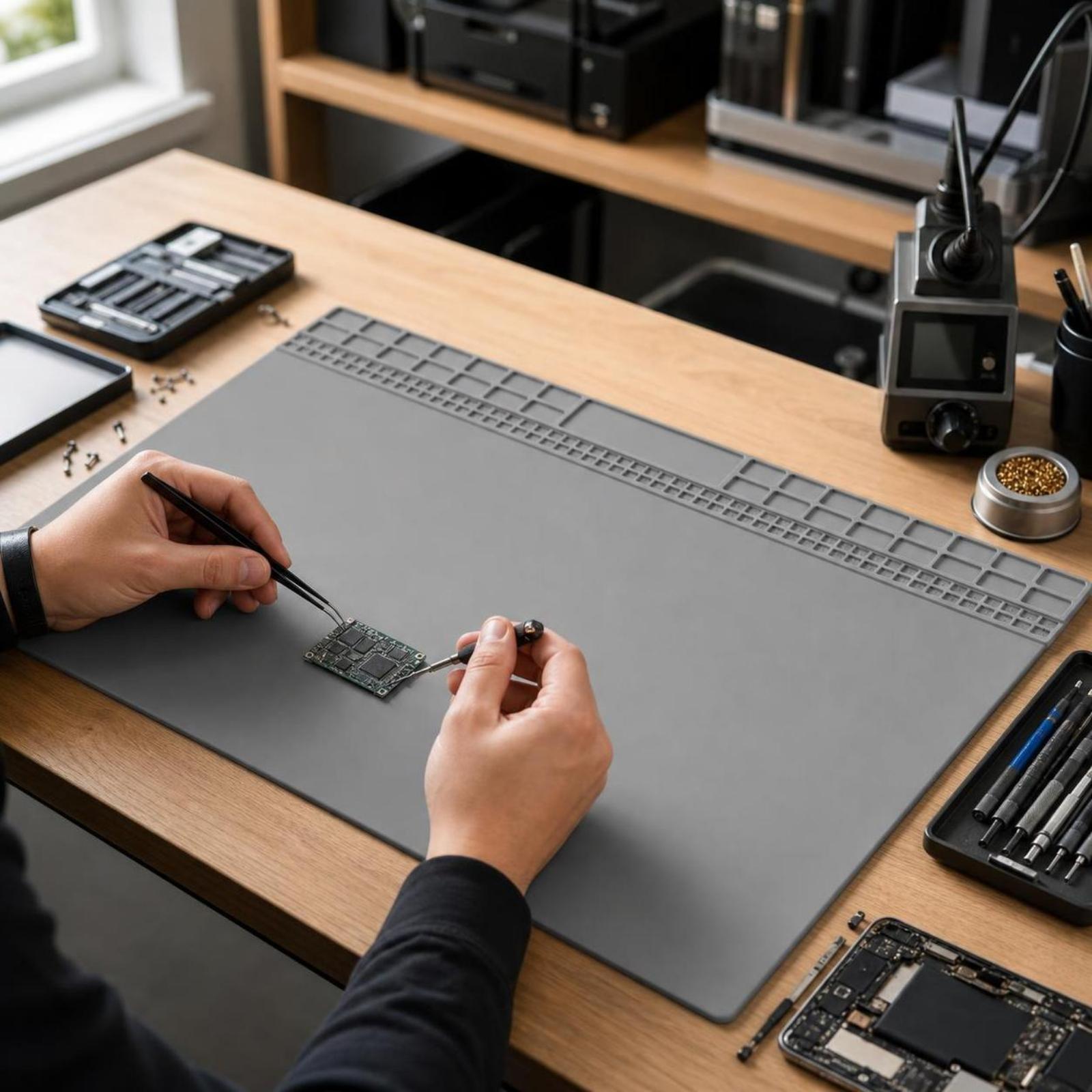 Heat Resistant Silicone Mat fo - огляд і ціна Electronics Repair In Usa